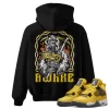 TeeVivo Hoodie Match Air Jordan 4 Retro Lightning Awake – Air Jordan 4 Hoodie, AJ4 Hoodie