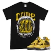 TeeVivo T-Shirt Match Air Jordan 4 Retro Lightning Crime – Air Jordan 4 Shirt, AJ4 Shirt