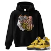 TeeVivo Hoodie Match Air Jordan 4 Retro Lightning Gambling – Air Jordan 4 Hoodie, AJ4 Hoodie