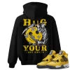 TeeVivo Hoodie Match Air Jordan 4 Retro Lightning Hug your lost smile – Air Jordan 4 Hoodie, AJ4 Hoodie