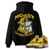 TeeVivo Hoodie Match Air Jordan 4 Retro Lightning Money change people – Air Jordan 4 Hoodie, AJ4 Hoodie