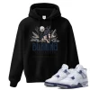 TeeVivo Hoodie Match Air Jordan 4 Retro Midnight Navy Burning the ground – Air Jordan 4 Hoodie, AJ4 Hoodie