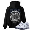 TeeVivo Hoodie Match Air Jordan 4 Retro Midnight Navy Crime – Air Jordan 4 Hoodie, AJ4 Hoodie