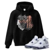 TeeVivo Hoodie Match Air Jordan 4 Retro Midnight Navy Gambling – Air Jordan 4 Hoodie, AJ4 Hoodie