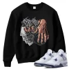 TeeVivo Sweatshirt Match Air Jordan 4 Retro Midnight Navy Gambling – Air Jordan 4 Sweatshirt, AJ4 Sweatshirt
