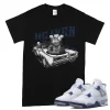 TeeVivo T-Shirt Match Air Jordan 4 Retro Midnight Navy Heaven vibes – Air Jordan 4 Shirt, AJ4 Shirt