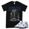 TeeVivo T-Shirt Match Air Jordan 4 Retro Midnight Navy Outlaw – Air Jordan 4 Shirt, AJ4 Shirt
