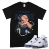 TeeVivo T-Shirt Match Air Jordan 4 Retro Midnight Navy Trust no one – Air Jordan 4 Shirt, AJ4 Shirt