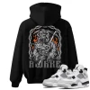 TeeVivo Hoodie Match Air Jordan 4 Retro Military Black Awake – Air Jordan 4 Hoodie, AJ4 Hoodie