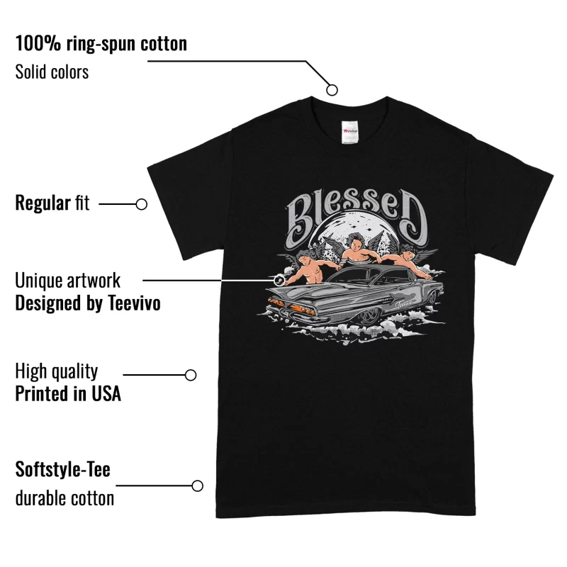 TeeVivo T-Shirt Match Air Jordan 4 Retro Military Black Blessed – Air Jordan 4 Shirt, AJ4 Shirt