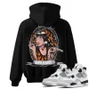 TeeVivo Hoodie Match Air Jordan 4 Retro Military Black God Daaamn – Air Jordan 4 Hoodie, AJ4 Hoodie