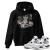 TeeVivo Hoodie Match Air Jordan 4 Retro Military Black Heaven vibes – Air Jordan 4 Hoodie, AJ4 Hoodie