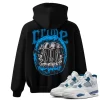 TeeVivo Hoodie Match Air Jordan 4 Retro Military Blue Crime – Air Jordan 4 Hoodie, AJ4 Hoodie