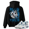 TeeVivo Hoodie Match Air Jordan 4 Retro Military Blue Hug your lost smile – Air Jordan 4 Hoodie, AJ4 Hoodie