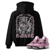 TeeVivo Hoodie Match Air Jordan 4 Retro Orchid Awake – Air Jordan 4 Hoodie, AJ4 Hoodie