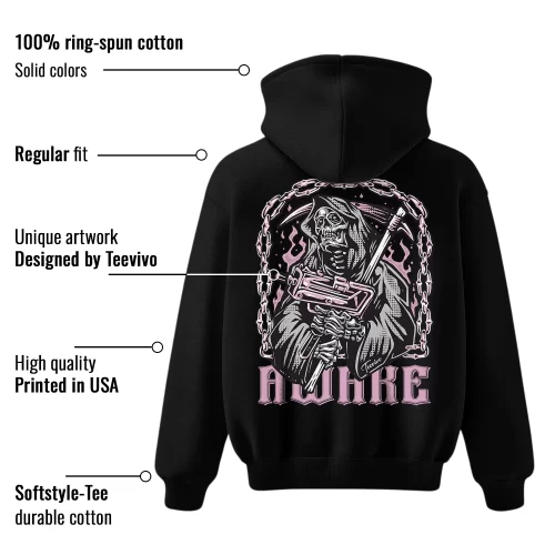 TeeVivo Hoodie Match Air Jordan 4 Retro Orchid Awake – Air Jordan 4 Hoodie, AJ4 Hoodie