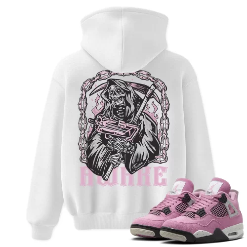 TeeVivo Hoodie Match Air Jordan 4 Retro Orchid Awake – Air Jordan 4 Hoodie, AJ4 Hoodie
