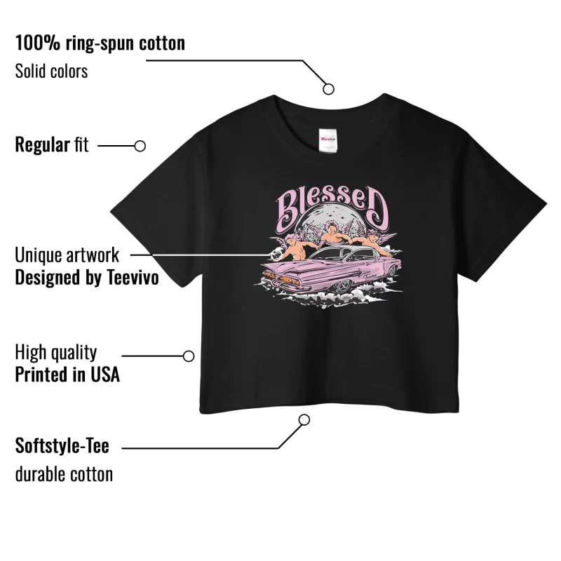 TeeVivo Crop Top Match Air Jordan 4 Retro Orchid Blessed – Air Jordan 4 Crop Top, AJ4 Crop Top