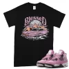 TeeVivo T-Shirt Match Air Jordan 4 Retro Orchid Blessed – Air Jordan 4 Shirt, AJ4 Shirt