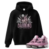 TeeVivo Hoodie Match Air Jordan 4 Retro Orchid Burning the ground – Air Jordan 4 Hoodie, AJ4 Hoodie