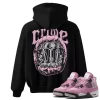 TeeVivo Hoodie Match Air Jordan 4 Retro Orchid Crime – Air Jordan 4 Hoodie, AJ4 Hoodie