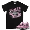 TeeVivo T-Shirt Match Air Jordan 4 Retro Orchid Heaven vibes – Air Jordan 4 Shirt, AJ4 Shirt