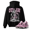 TeeVivo Hoodie Match Air Jordan 4 Retro Orchid Outlaw – Air Jordan 4 Hoodie, AJ4 Hoodie