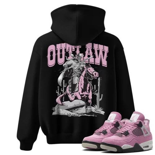 TeeVivo Hoodie Match Air Jordan 4 Retro Orchid Outlaw – Air Jordan 4 Hoodie, AJ4 Hoodie