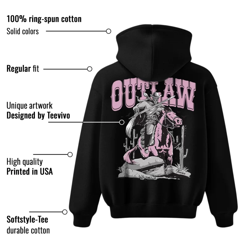 TeeVivo Hoodie Match Air Jordan 4 Retro Orchid Outlaw – Air Jordan 4 Hoodie, AJ4 Hoodie