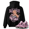 TeeVivo Hoodie Match Air Jordan 4 Retro Orchid Trust no one – Air Jordan 4 Hoodie, AJ4 Hoodie