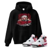 TeeVivo Hoodie Match Air Jordan 4 Retro Red Cement Blessed – Air Jordan 4 Hoodie, AJ4 Hoodie