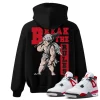 TeeVivo Hoodie Match Air Jordan 4 Retro Red Cement Break the rules – Air Jordan 4 Hoodie, AJ4 Hoodie