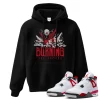 TeeVivo Hoodie Match Air Jordan 4 Retro Red Cement Burning the ground – Air Jordan 4 Hoodie, AJ4 Hoodie