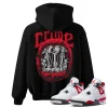 TeeVivo Hoodie Match Air Jordan 4 Retro Red Cement Crime – Air Jordan 4 Hoodie, AJ4 Hoodie