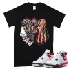 TeeVivo T-Shirt Match Air Jordan 4 Retro Red Cement Gambling – Air Jordan 4 Shirt, AJ4 Shirt