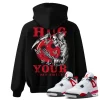 TeeVivo Hoodie Match Air Jordan 4 Retro Red Cement Hug your lost smile – Air Jordan 4 Hoodie, AJ4 Hoodie
