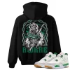 TeeVivo Hoodie Match Air Jordan 4 Retro SB Pine Green Awake – Air Jordan 4 Hoodie, AJ4 Hoodie