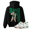 TeeVivo Hoodie Match Air Jordan 4 Retro SB Pine Green Break the rules – Air Jordan 4 Hoodie, AJ4 Hoodie