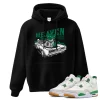 TeeVivo Hoodie Match Air Jordan 4 Retro SB Pine Green Heaven vibes – Air Jordan 4 Hoodie, AJ4 Hoodie