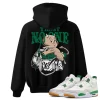 TeeVivo Hoodie Match Air Jordan 4 Retro SB Pine Green Trust no one – Air Jordan 4 Hoodie, AJ4 Hoodie
