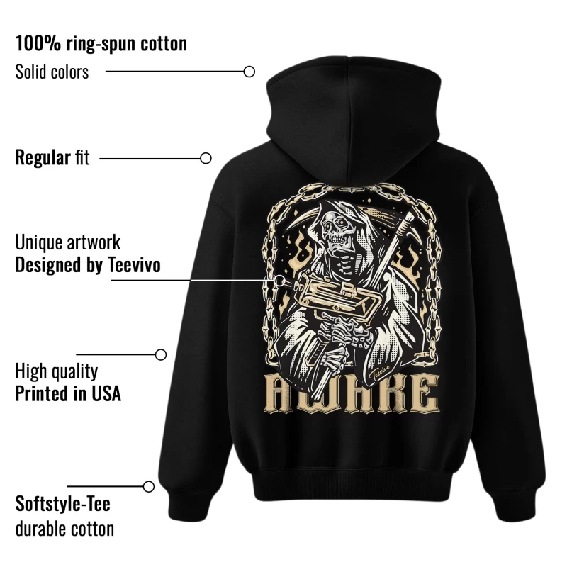 TeeVivo Hoodie Match Air Jordan 4 Retro SE Craft Photon Dust Awake – Air Jordan 4 Hoodie, AJ4 Hoodie