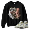 TeeVivo Sweatshirt Match Air Jordan 4 Retro SE Craft Photon Dust Gambling – Air Jordan 4 Sweatshirt, AJ4 Sweatshirt