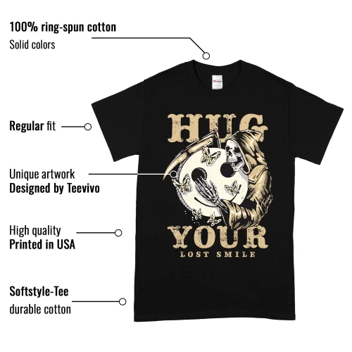 TeeVivo T-Shirt Match Air Jordan 4 Retro SE Craft Photon Dust Hug your lost smile – Air Jordan 4 Shirt, AJ4 Shirt