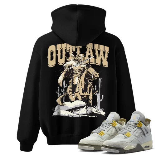 TeeVivo Hoodie Match Air Jordan 4 Retro SE Craft Photon Dust Outlaw – Air Jordan 4 Hoodie, AJ4 Hoodie