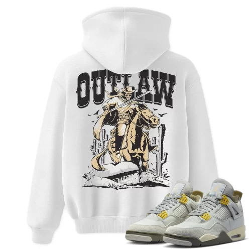 TeeVivo Hoodie Match Air Jordan 4 Retro SE Craft Photon Dust Outlaw – Air Jordan 4 Hoodie, AJ4 Hoodie