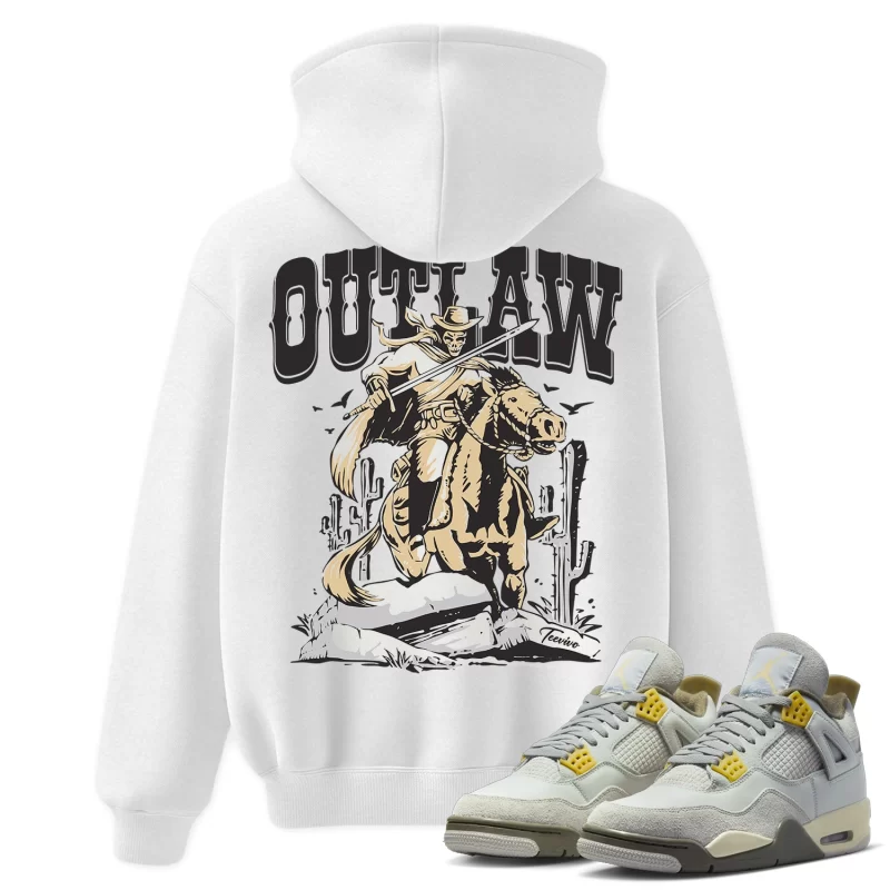 TeeVivo Hoodie Match Air Jordan 4 Retro SE Craft Photon Dust Outlaw – Air Jordan 4 Hoodie, AJ4 Hoodie