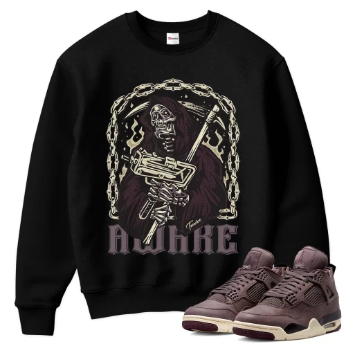 TeeVivo Sweatshirt Match Air Jordan 4 Retro SP A Ma Maniére Violet Ore Awake – Air Jordan 4 Sweatshirt, AJ4 Sweatshirt