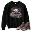 TeeVivo Sweatshirt Match Air Jordan 4 Retro SP A Ma Maniére Violet Ore Blessed – Air Jordan 4 Sweatshirt, AJ4 Sweatshirt