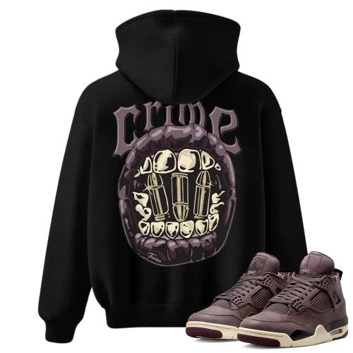 TeeVivo Hoodie Match Air Jordan 4 Retro SP A Ma Maniére Violet Ore Crime – Air Jordan 4 Hoodie, AJ4 Hoodie