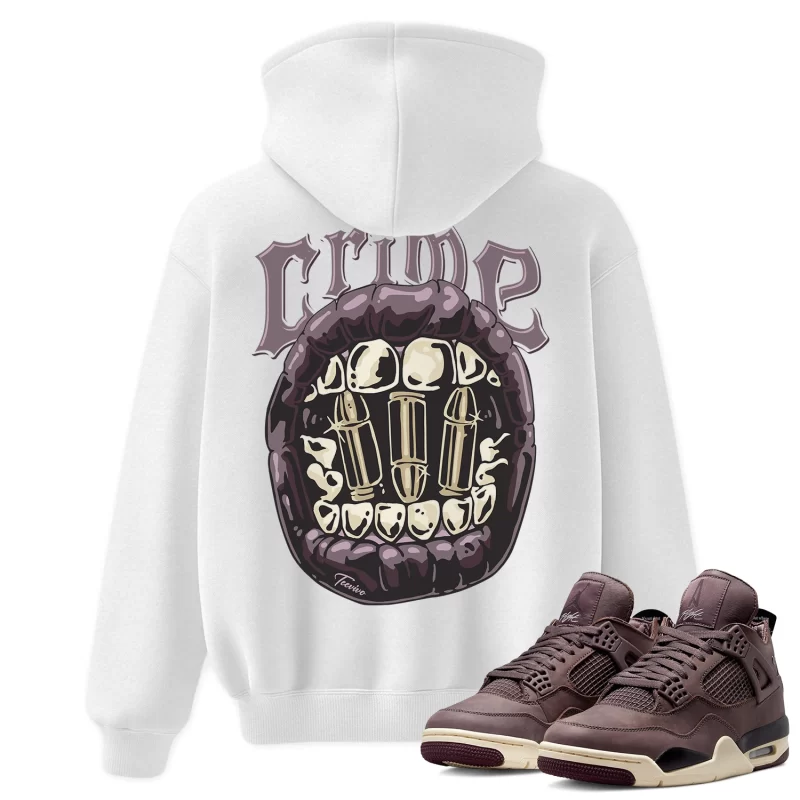 TeeVivo Hoodie Match Air Jordan 4 Retro SP A Ma Maniére Violet Ore Crime – Air Jordan 4 Hoodie, AJ4 Hoodie